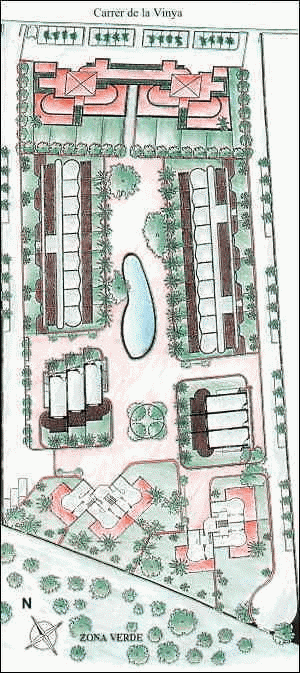 Casa-Suena - Lageplan